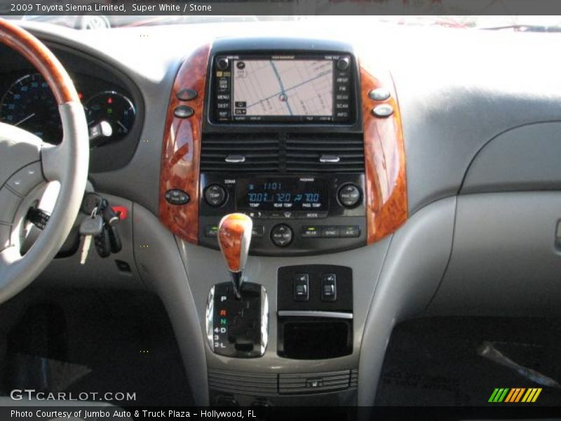 Super White / Stone 2009 Toyota Sienna Limited