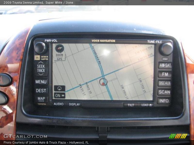 Super White / Stone 2009 Toyota Sienna Limited