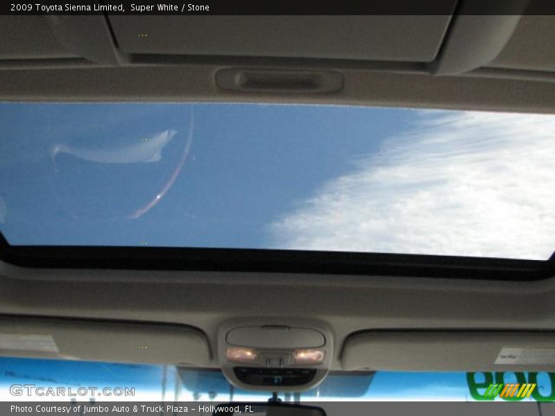 Super White / Stone 2009 Toyota Sienna Limited