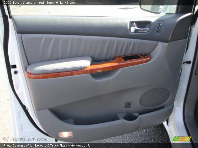 Super White / Stone 2009 Toyota Sienna Limited