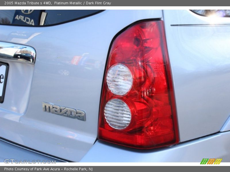 Platinum Metallic / Dark Flint Gray 2005 Mazda Tribute s 4WD