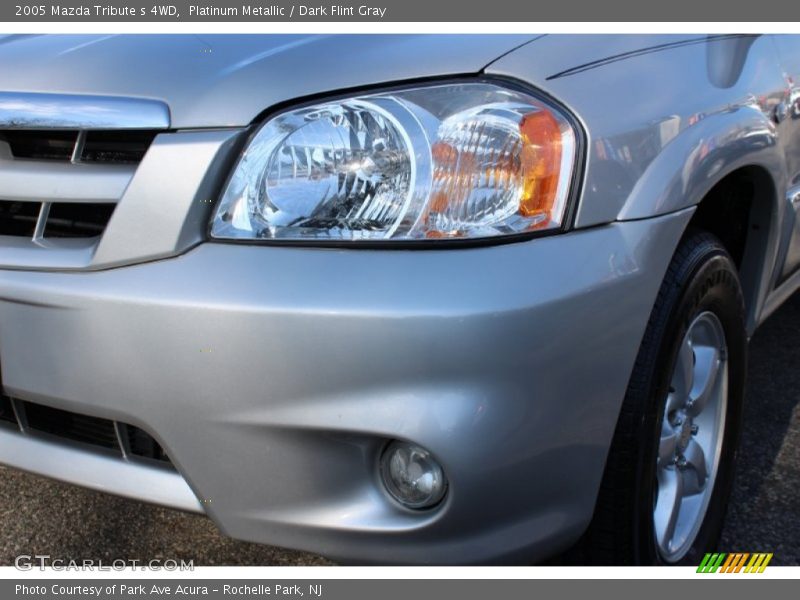 Platinum Metallic / Dark Flint Gray 2005 Mazda Tribute s 4WD