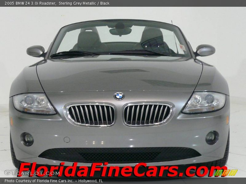 Sterling Grey Metallic / Black 2005 BMW Z4 3.0i Roadster