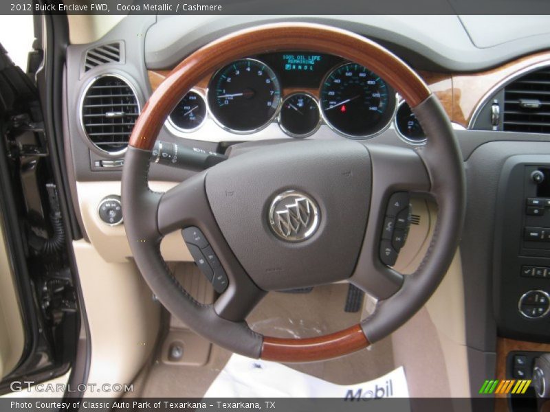 Cocoa Metallic / Cashmere 2012 Buick Enclave FWD