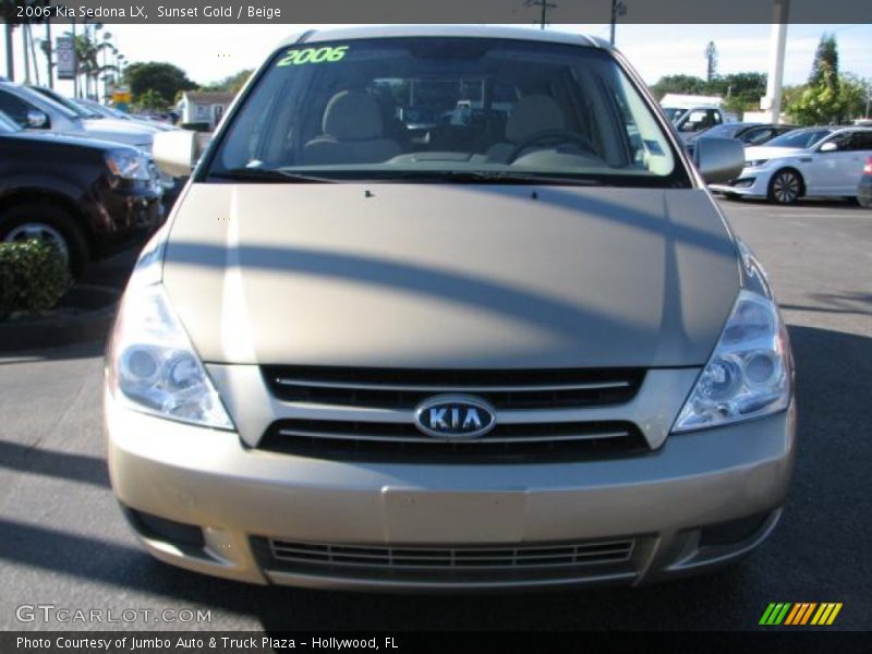 Sunset Gold / Beige 2006 Kia Sedona LX