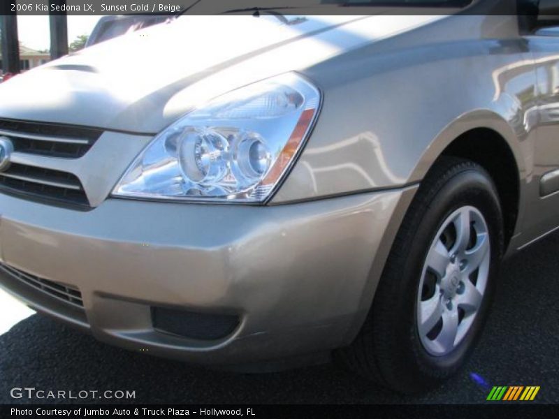 Sunset Gold / Beige 2006 Kia Sedona LX