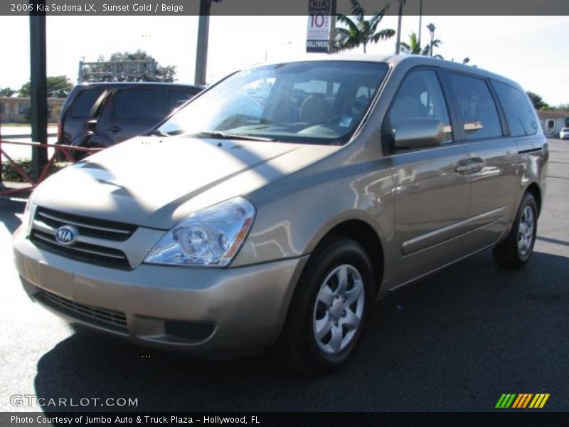 Sunset Gold / Beige 2006 Kia Sedona LX