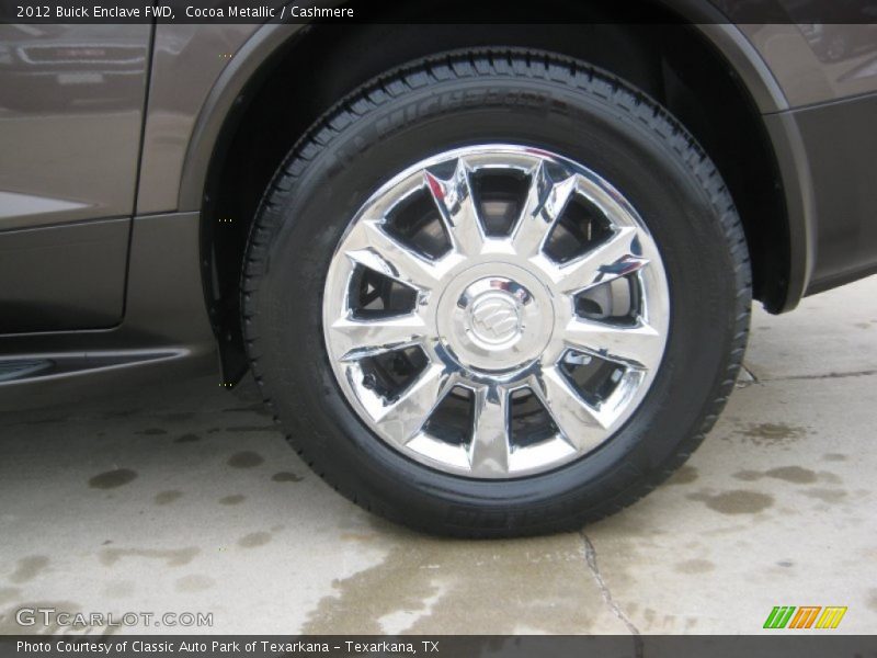 Cocoa Metallic / Cashmere 2012 Buick Enclave FWD