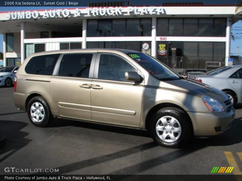Sunset Gold / Beige 2006 Kia Sedona LX