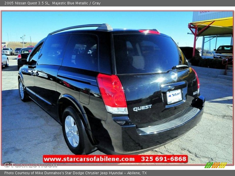 Majestic Blue Metallic / Gray 2005 Nissan Quest 3.5 SL