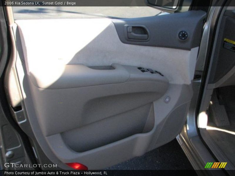 Sunset Gold / Beige 2006 Kia Sedona LX