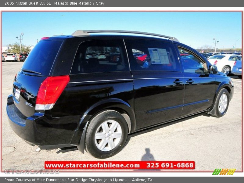 Majestic Blue Metallic / Gray 2005 Nissan Quest 3.5 SL