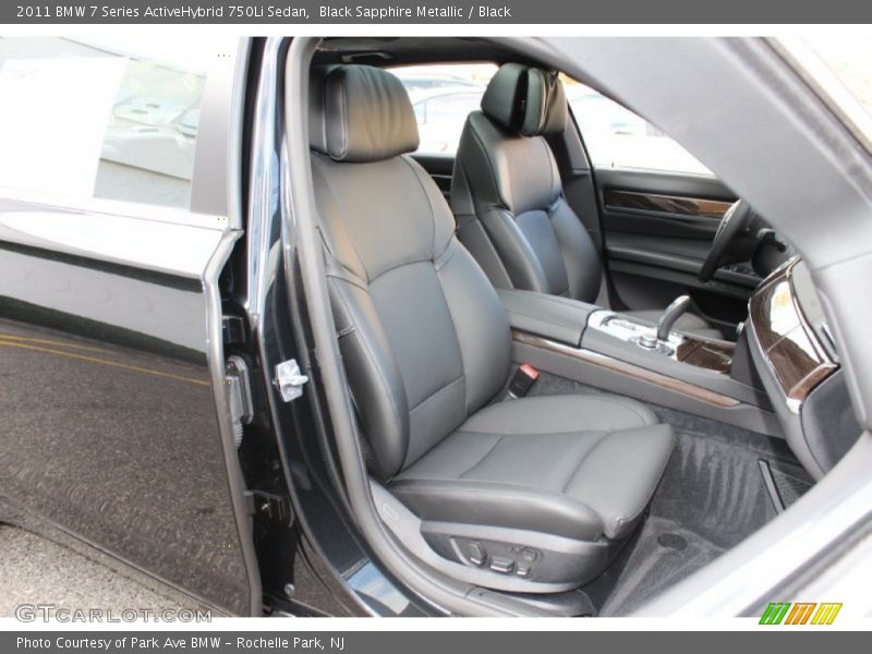 Black Sapphire Metallic / Black 2011 BMW 7 Series ActiveHybrid 750Li Sedan