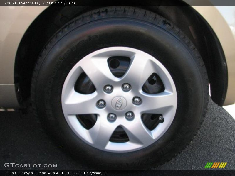 Sunset Gold / Beige 2006 Kia Sedona LX