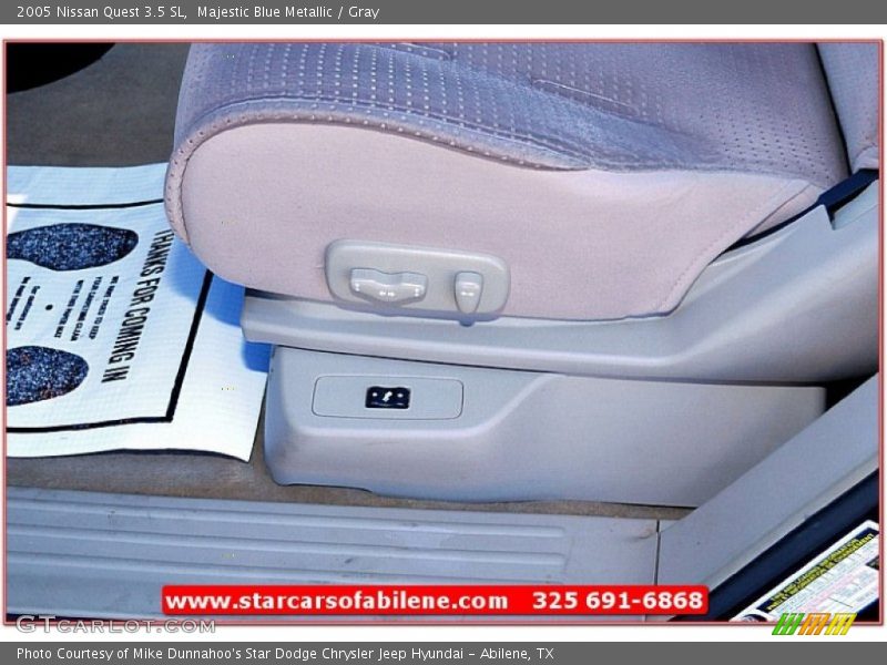 Majestic Blue Metallic / Gray 2005 Nissan Quest 3.5 SL