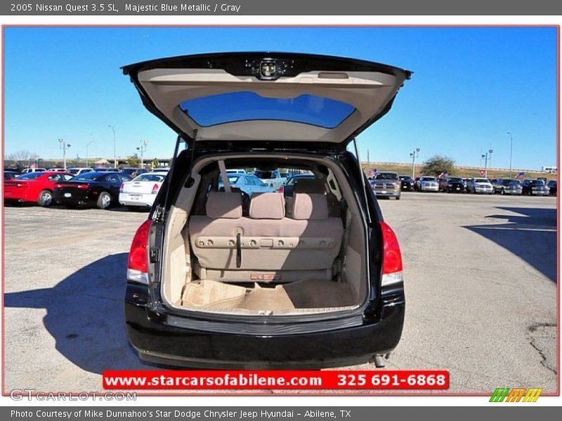 Majestic Blue Metallic / Gray 2005 Nissan Quest 3.5 SL