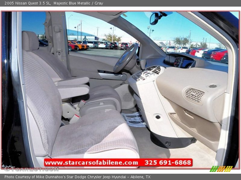 Majestic Blue Metallic / Gray 2005 Nissan Quest 3.5 SL