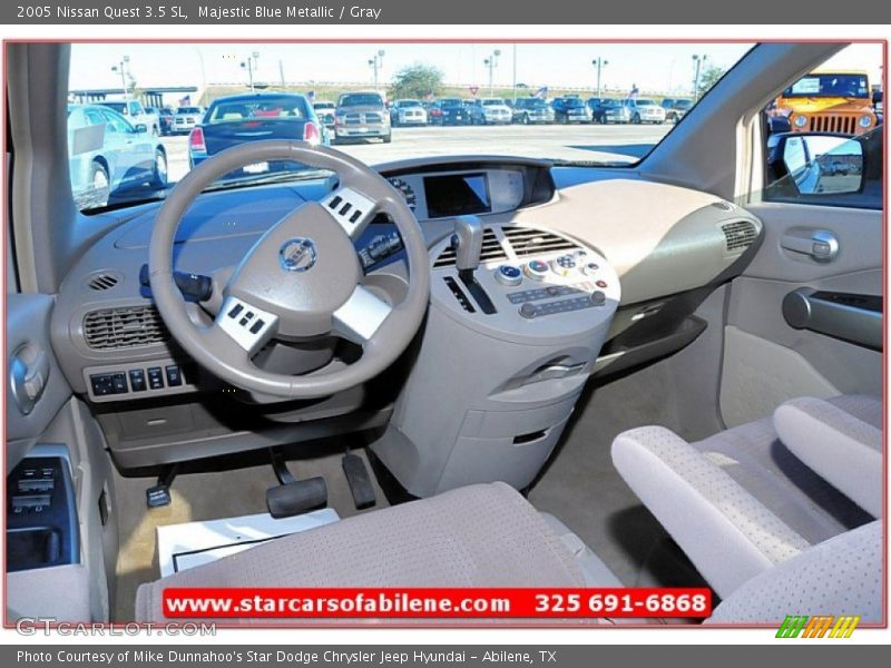 Majestic Blue Metallic / Gray 2005 Nissan Quest 3.5 SL