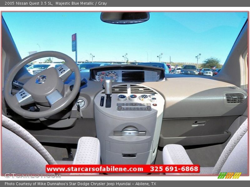 Majestic Blue Metallic / Gray 2005 Nissan Quest 3.5 SL