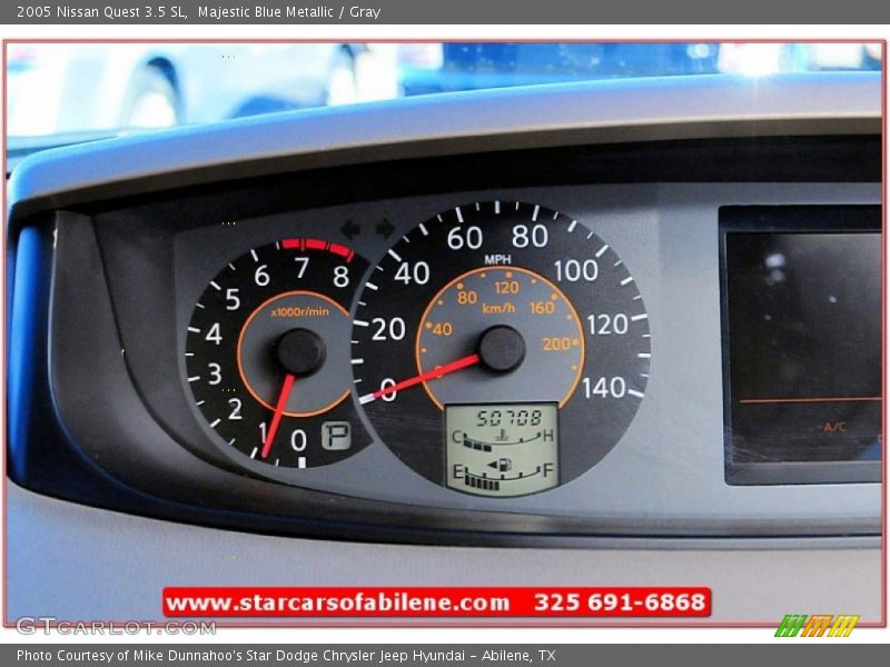 Majestic Blue Metallic / Gray 2005 Nissan Quest 3.5 SL