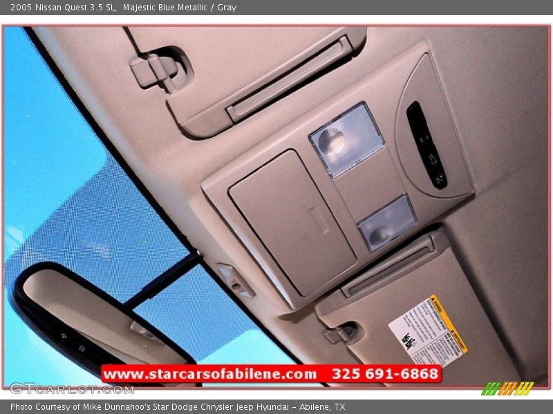 Majestic Blue Metallic / Gray 2005 Nissan Quest 3.5 SL