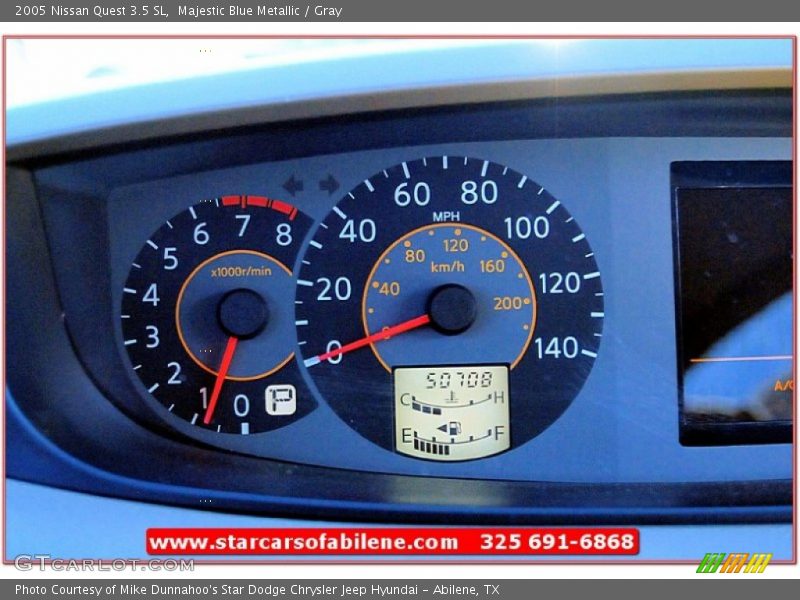 Majestic Blue Metallic / Gray 2005 Nissan Quest 3.5 SL
