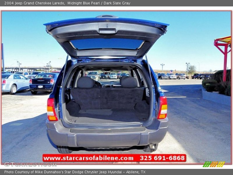 Midnight Blue Pearl / Dark Slate Gray 2004 Jeep Grand Cherokee Laredo