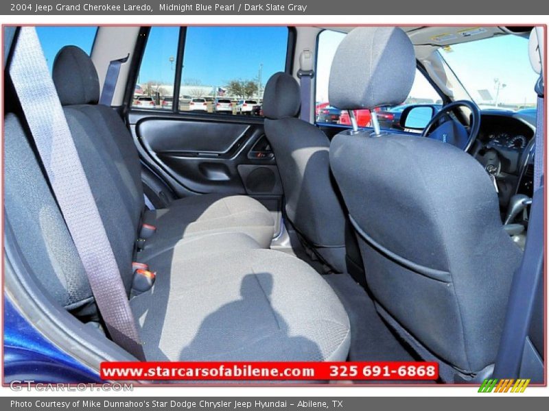 Midnight Blue Pearl / Dark Slate Gray 2004 Jeep Grand Cherokee Laredo