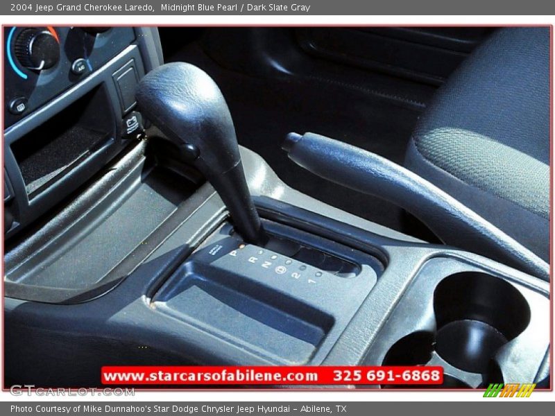Midnight Blue Pearl / Dark Slate Gray 2004 Jeep Grand Cherokee Laredo
