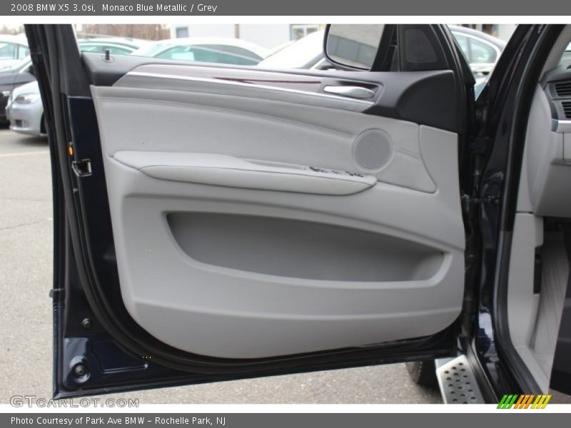 Monaco Blue Metallic / Grey 2008 BMW X5 3.0si