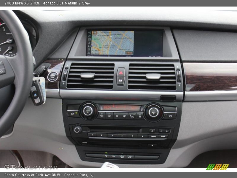 Monaco Blue Metallic / Grey 2008 BMW X5 3.0si