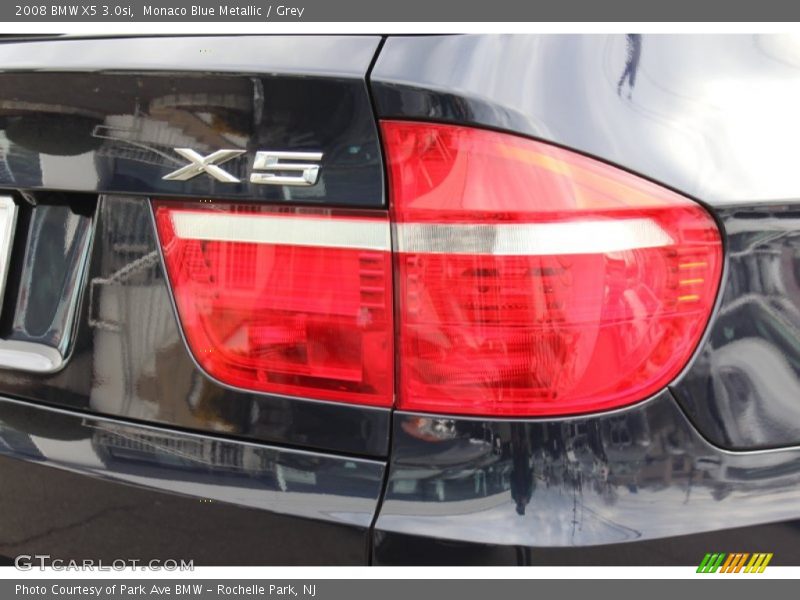 Monaco Blue Metallic / Grey 2008 BMW X5 3.0si