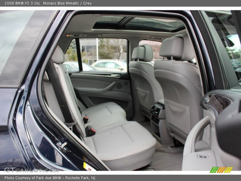 Monaco Blue Metallic / Grey 2008 BMW X5 3.0si