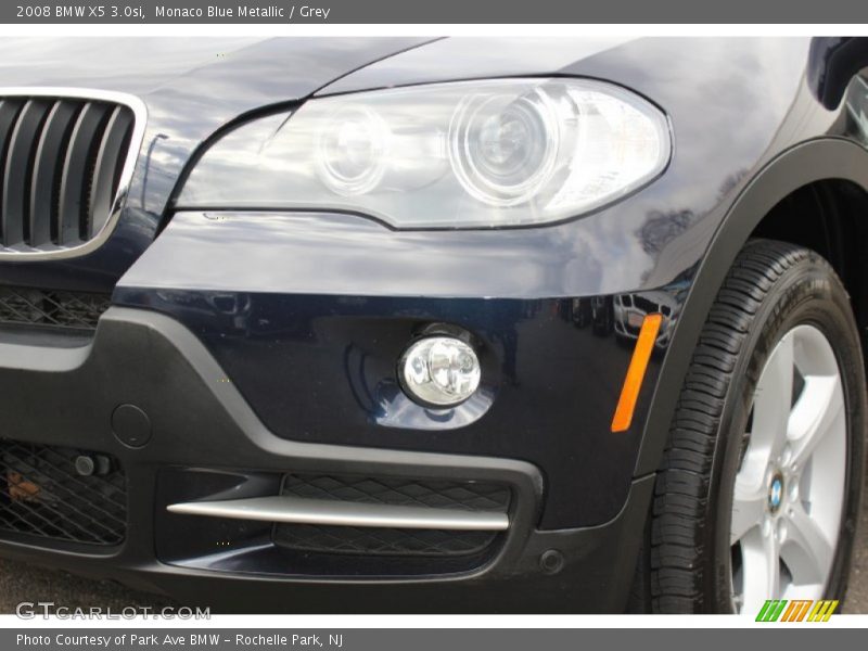 Monaco Blue Metallic / Grey 2008 BMW X5 3.0si
