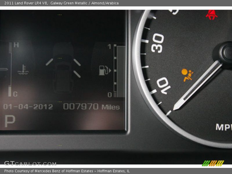 Galway Green Metallic / Almond/Arabica 2011 Land Rover LR4 V8