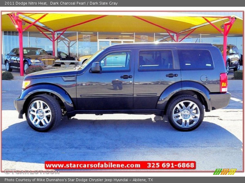 Dark Charcoal Pearl / Dark Slate Gray 2011 Dodge Nitro Heat