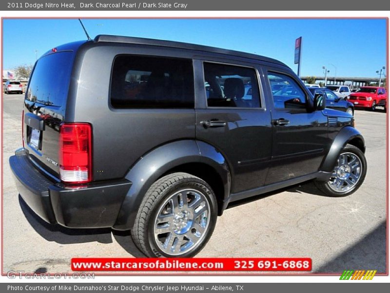 Dark Charcoal Pearl / Dark Slate Gray 2011 Dodge Nitro Heat