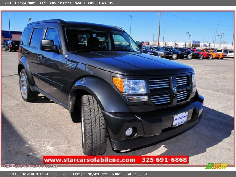 Dark Charcoal Pearl / Dark Slate Gray 2011 Dodge Nitro Heat