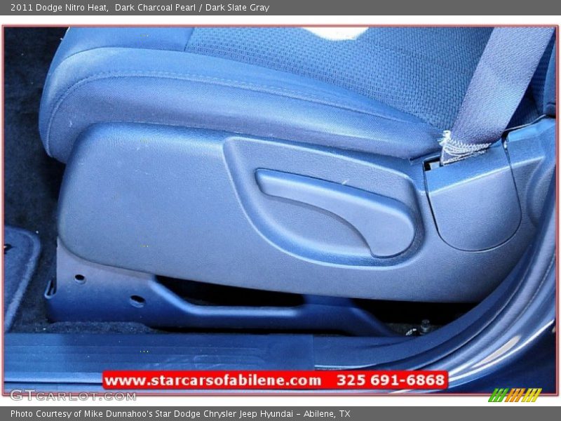 Dark Charcoal Pearl / Dark Slate Gray 2011 Dodge Nitro Heat