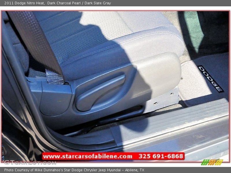 Dark Charcoal Pearl / Dark Slate Gray 2011 Dodge Nitro Heat