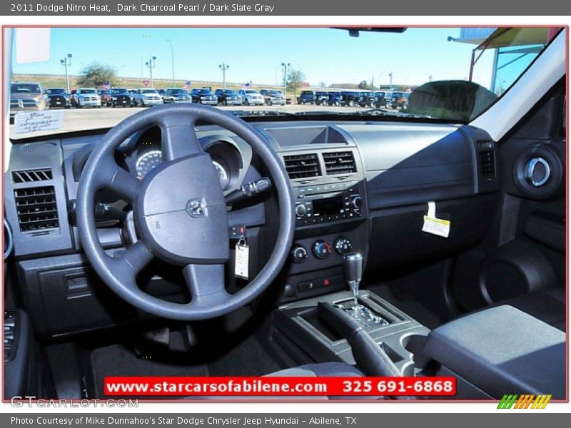 Dark Charcoal Pearl / Dark Slate Gray 2011 Dodge Nitro Heat