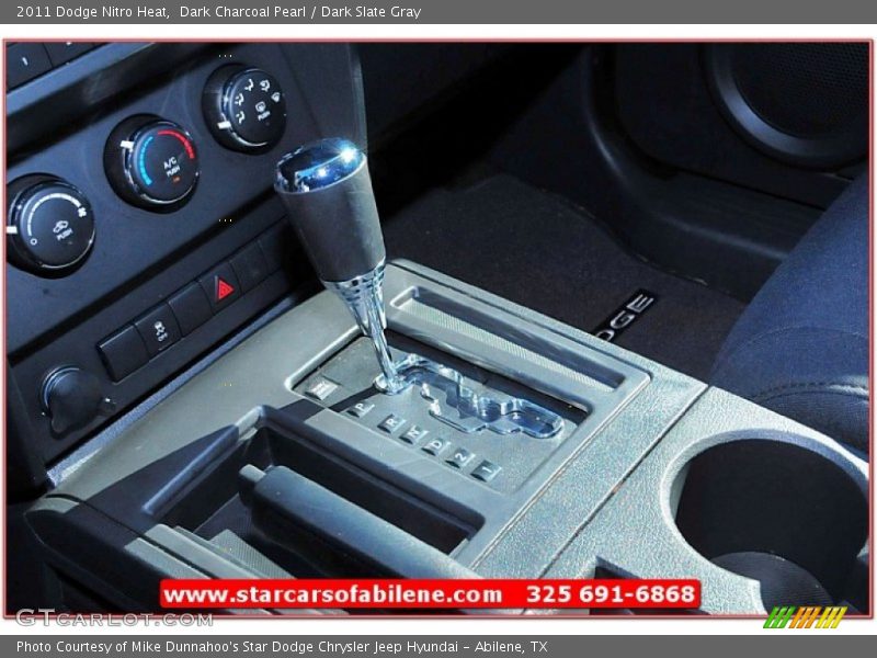 Dark Charcoal Pearl / Dark Slate Gray 2011 Dodge Nitro Heat