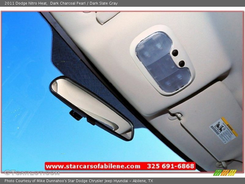 Dark Charcoal Pearl / Dark Slate Gray 2011 Dodge Nitro Heat