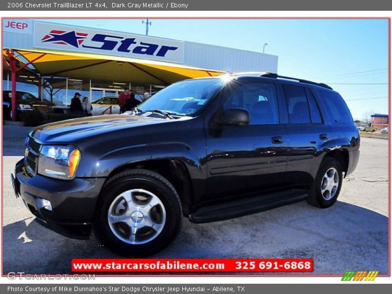 Dark Gray Metallic / Ebony 2006 Chevrolet TrailBlazer LT 4x4
