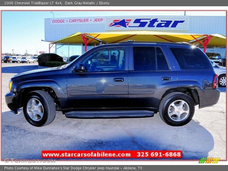 Dark Gray Metallic / Ebony 2006 Chevrolet TrailBlazer LT 4x4