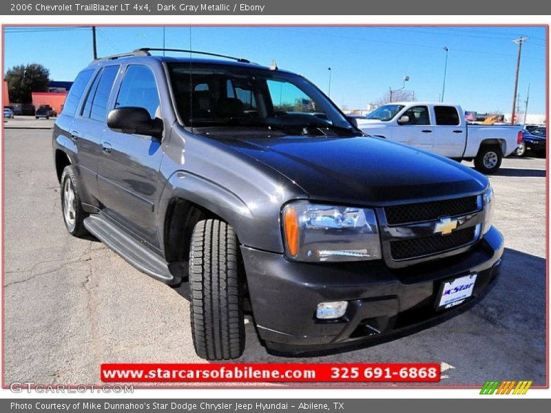 Dark Gray Metallic / Ebony 2006 Chevrolet TrailBlazer LT 4x4