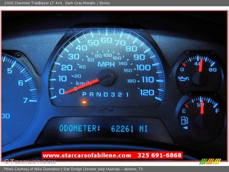 Dark Gray Metallic / Ebony 2006 Chevrolet TrailBlazer LT 4x4