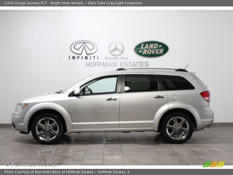 Bright Silver Metallic / Dark Slate Gray/Light Graystone 2009 Dodge Journey R/T