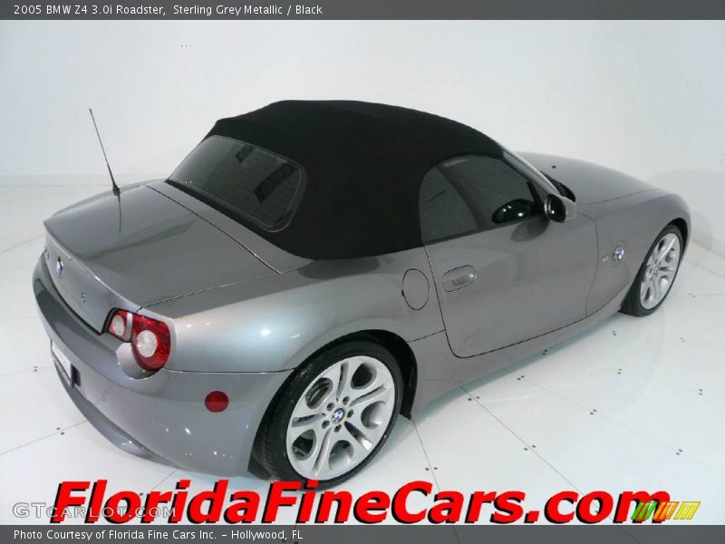 Sterling Grey Metallic / Black 2005 BMW Z4 3.0i Roadster