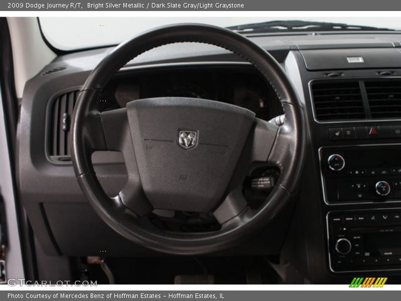 Bright Silver Metallic / Dark Slate Gray/Light Graystone 2009 Dodge Journey R/T